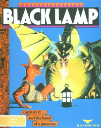 Black Lamp Amiga US box art